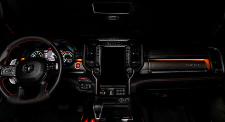 Oracle 19-22 Ram Fiber Optic LED Interior Ambient Dash Kit - (3PCS) -