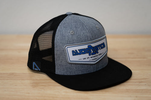 Audiotistics Grey Trucker Hat