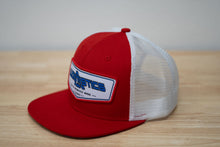 Load image into Gallery viewer, Audiotistics Red Trucker Hat