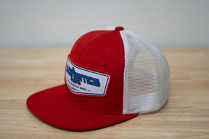 Audiotistics Red Trucker Hat