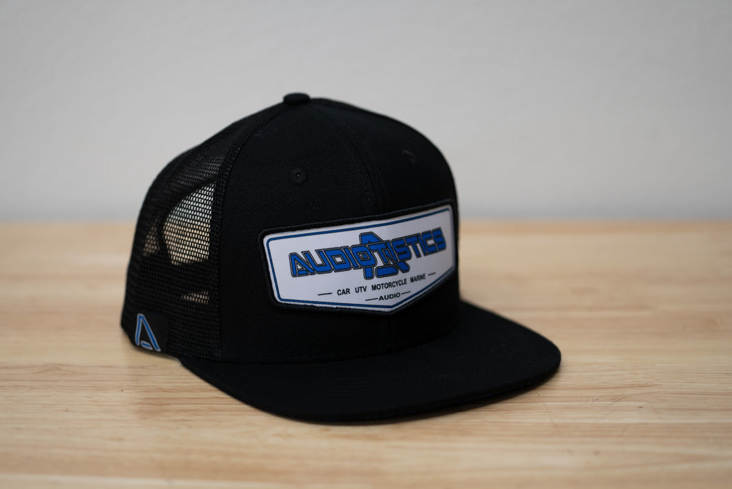 Audiotistics black Trucker Hat