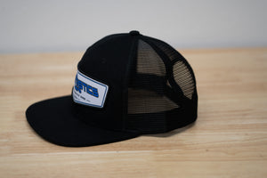 Audiotistics black Trucker Hat