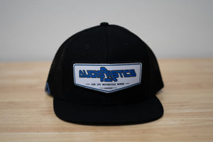 Audiotistics black Trucker Hat