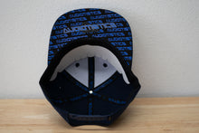 Load image into Gallery viewer, Audiotistics Navy snapback hat