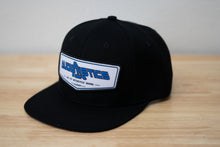 Load image into Gallery viewer, Audiotistics Black snapback hat