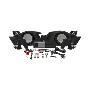 2014+ Harley-Davidson® Dual 10" Saddlebag Subwoofer Kit